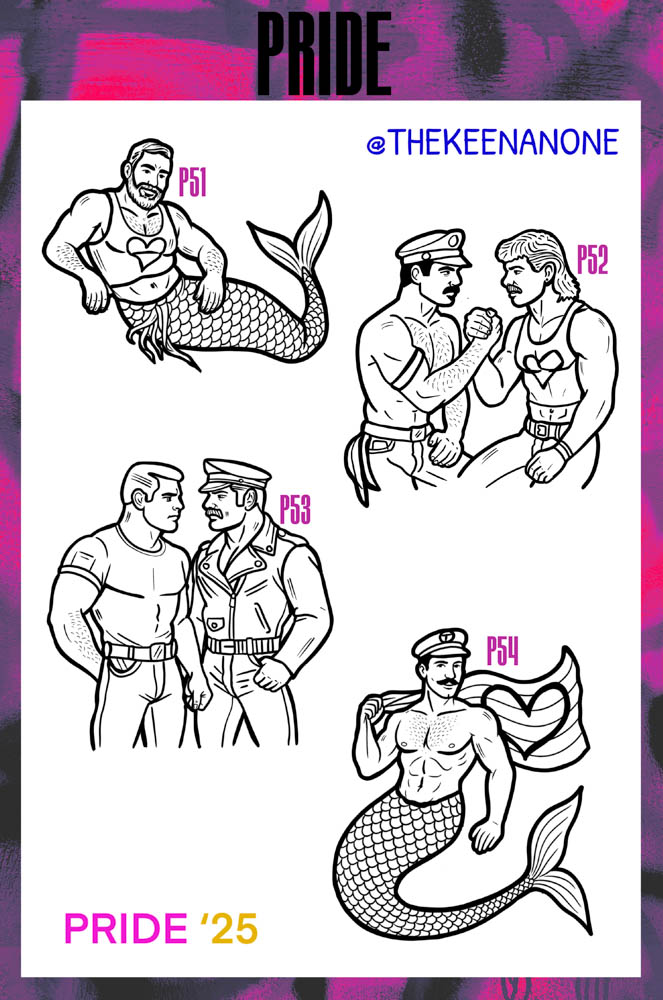 Pride tattoo flash images